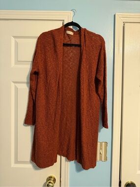 Altar'd State Orange Cardigan, size S/M